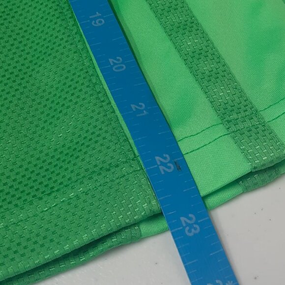 Nike Dri-FIT Basketball Shorts Men's XL Green Black Mesh 11" Inseam 682983-322 - Picture 10 of 11